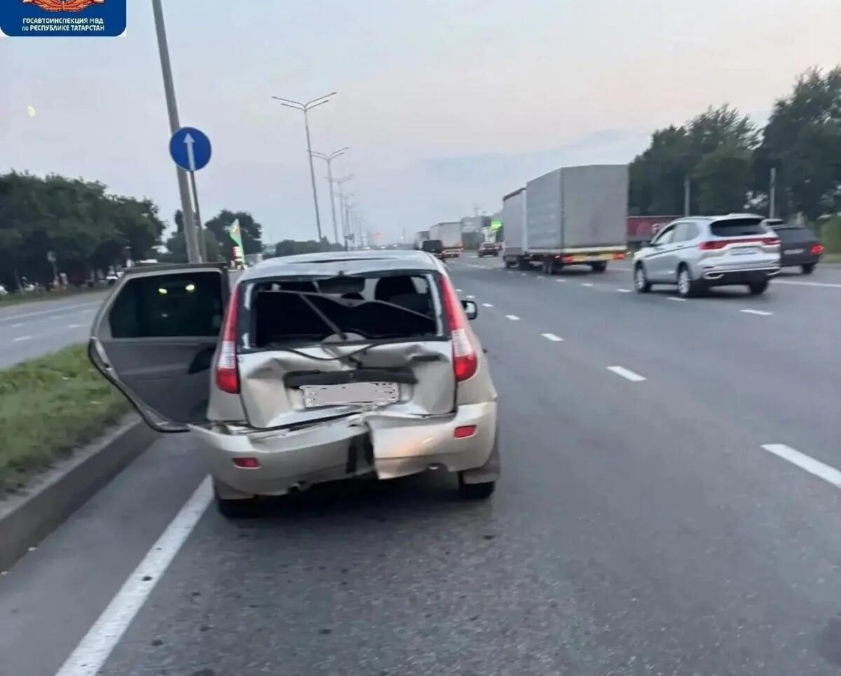 Мотоциклист пострадал в ДТП с легковым автомобилем в Набережных Челнах